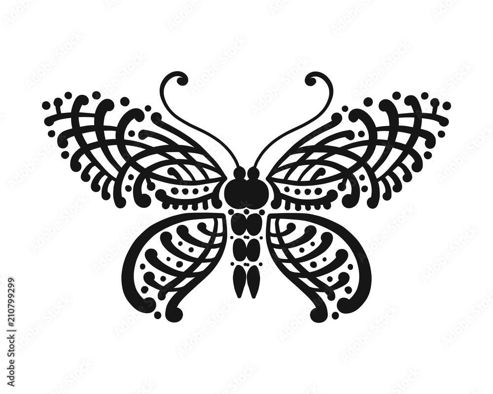 Ornate butterfly for your design Ornate butterfly for your design