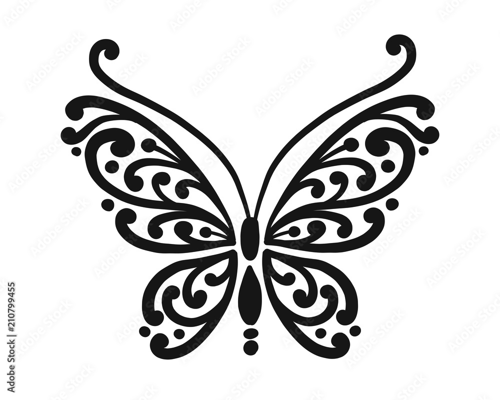 Ornate butterfly for your design Ornate butterfly for your design