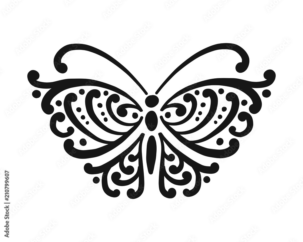 Ornate butterfly for your design Ornate butterfly for your design