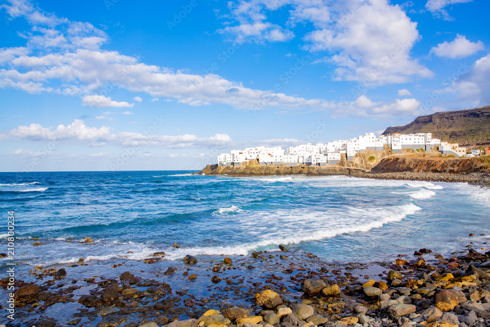Φωτογραφία Scenic village San Felipe on Tenerife Island, Canary Islands, Atlantic Ocean, Sp
