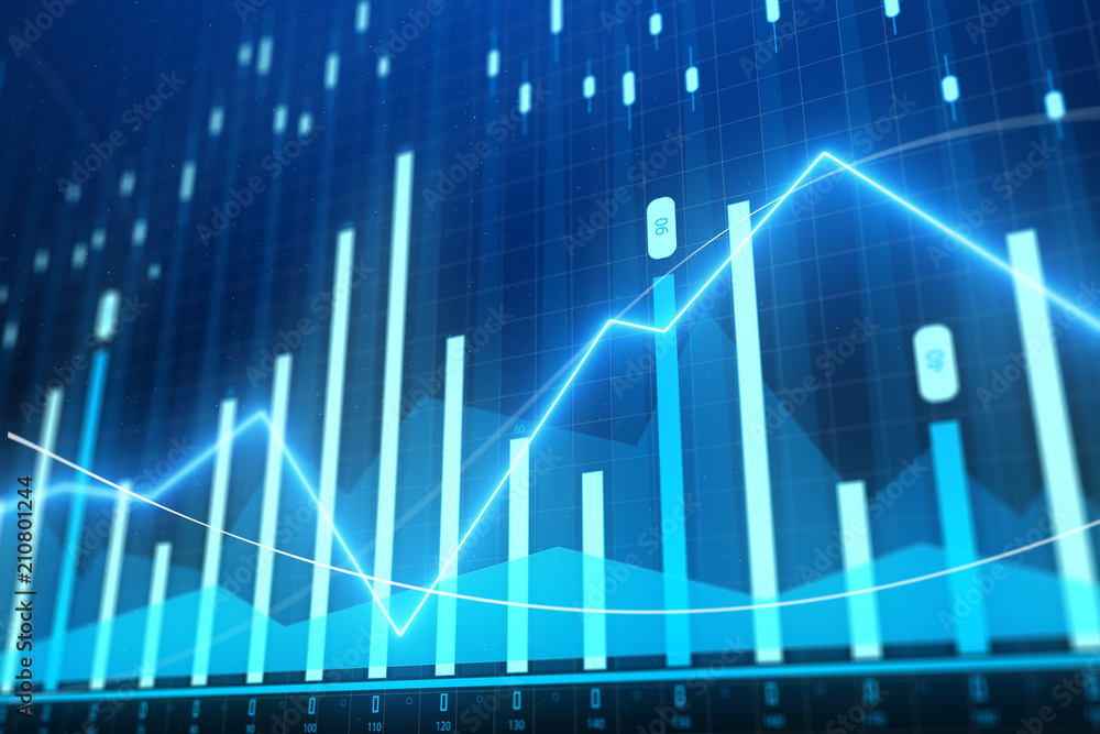 Naklejka premium Investment and trade concept