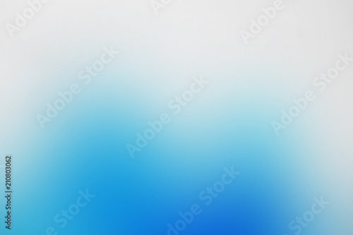 Gradient abstract background blue sky, ice, ink, texture with copy space photo