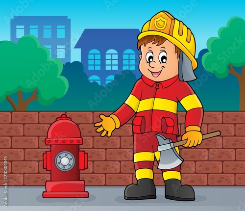 Firefighter man image 2