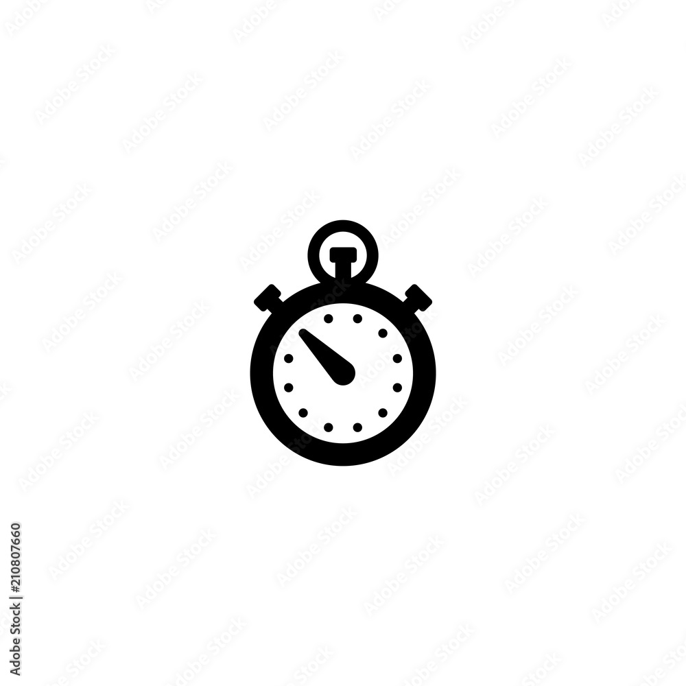 Timer, stopwatch vector illustration symbol icon pictogram Timer, stopwatch vector illustration symbol icon pictogram