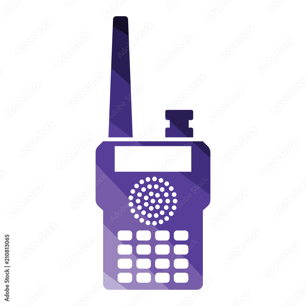 Obraz premium Portable radio icon