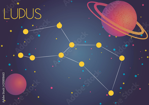 The constellation Lupus