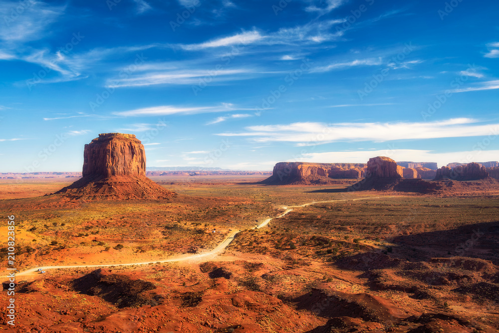 Monument Valley on the border between Arizona and Utah, USA Monument Valley on the border between Arizona and Utah, USA