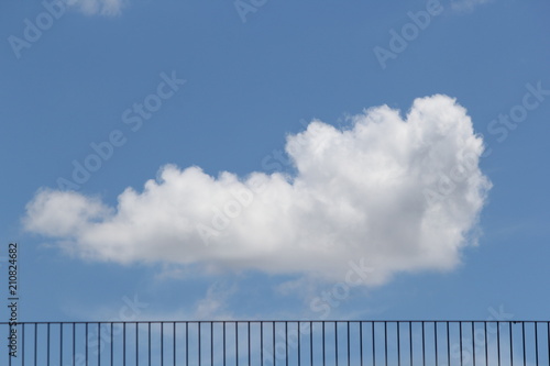 屋上の雲02 cloud on looftop