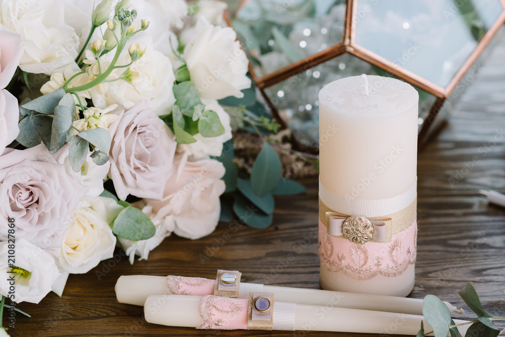 Wedding candles. Family center Wedding candles. Family center