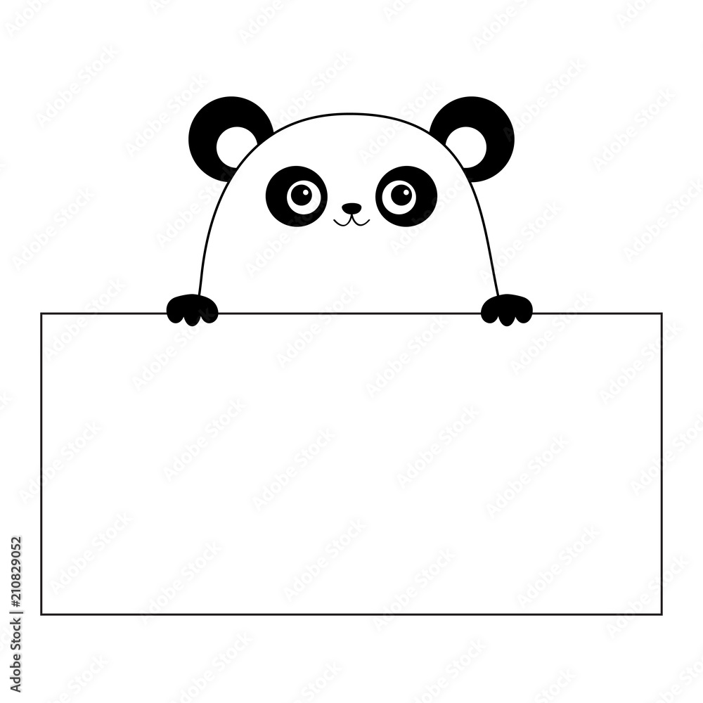 Download Cute Kawaii Panda Chilling Out Wallpaper