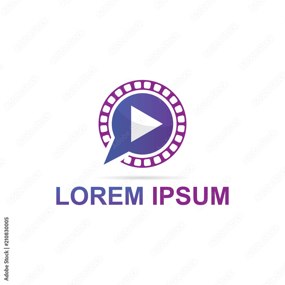 play movie icon vector play movie icon vector