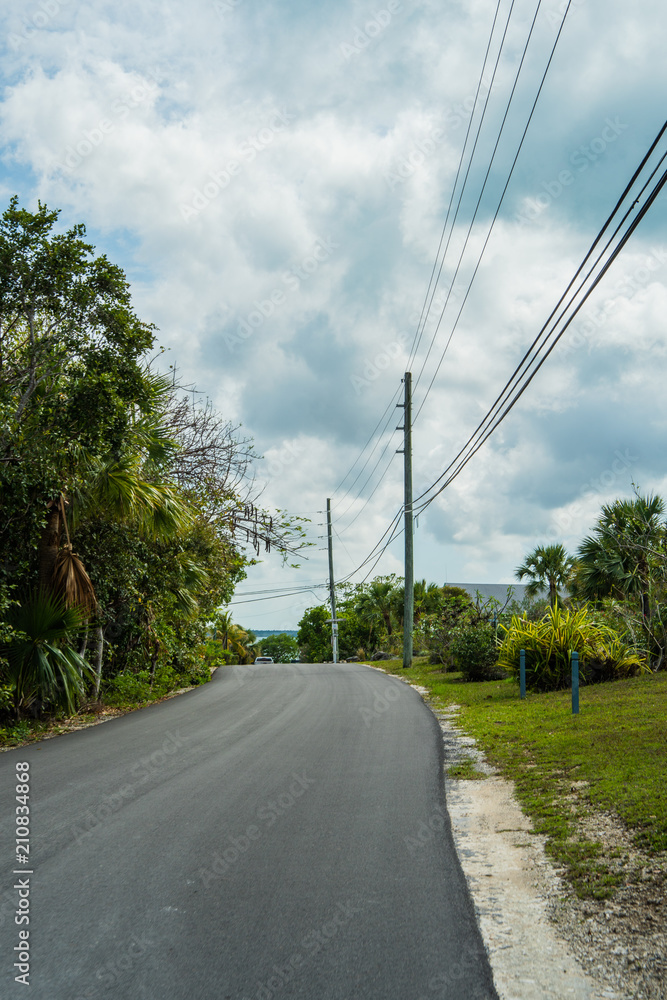 Streets of Green Turtle Cay, Bahamas