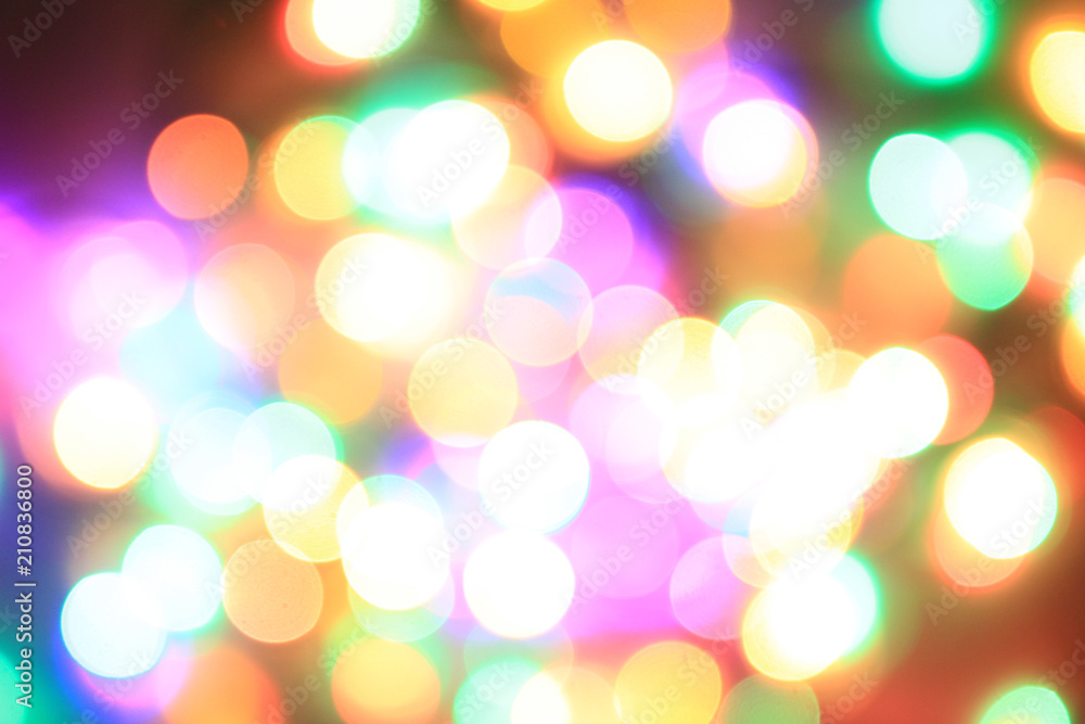 color christmas lights texture