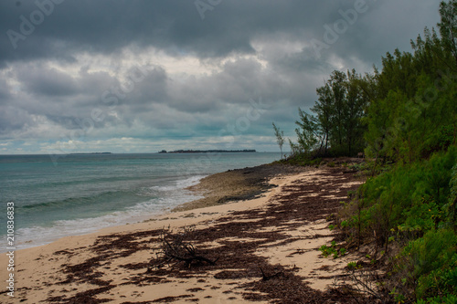 Fototapeta Naklejka Na Ścianę i Meble -  North end, Green Turtle Cay Bahamas