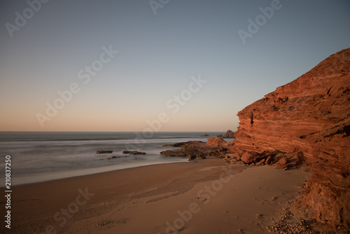 Beach of Legzira, Morocco photo
