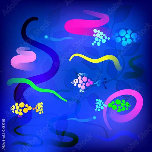 underwater world, fish