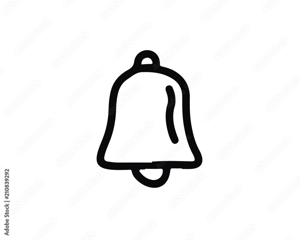 bell icon design illustration,hand drawn style design, designed for web and app bell icon design illustration,hand drawn style design, designed for web and app