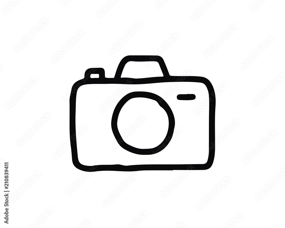 camera icon design illustration,hand drawn style design, designed for web and app camera icon design illustration,hand drawn style design, designed for web and app