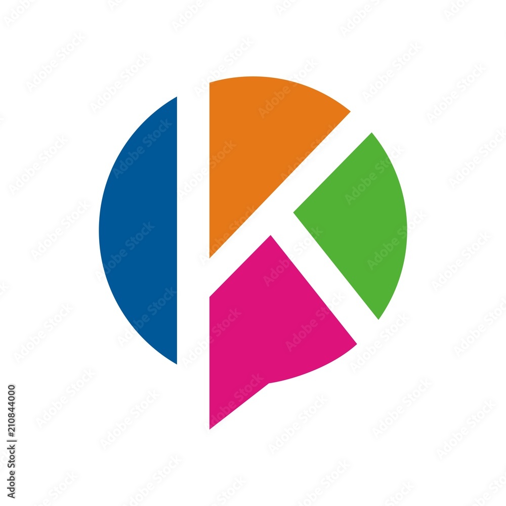 K logo initial letter design template vector illustration K logo initial letter design template vector illustration