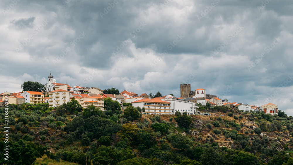 Panoramic view of Belmonte, Portugal