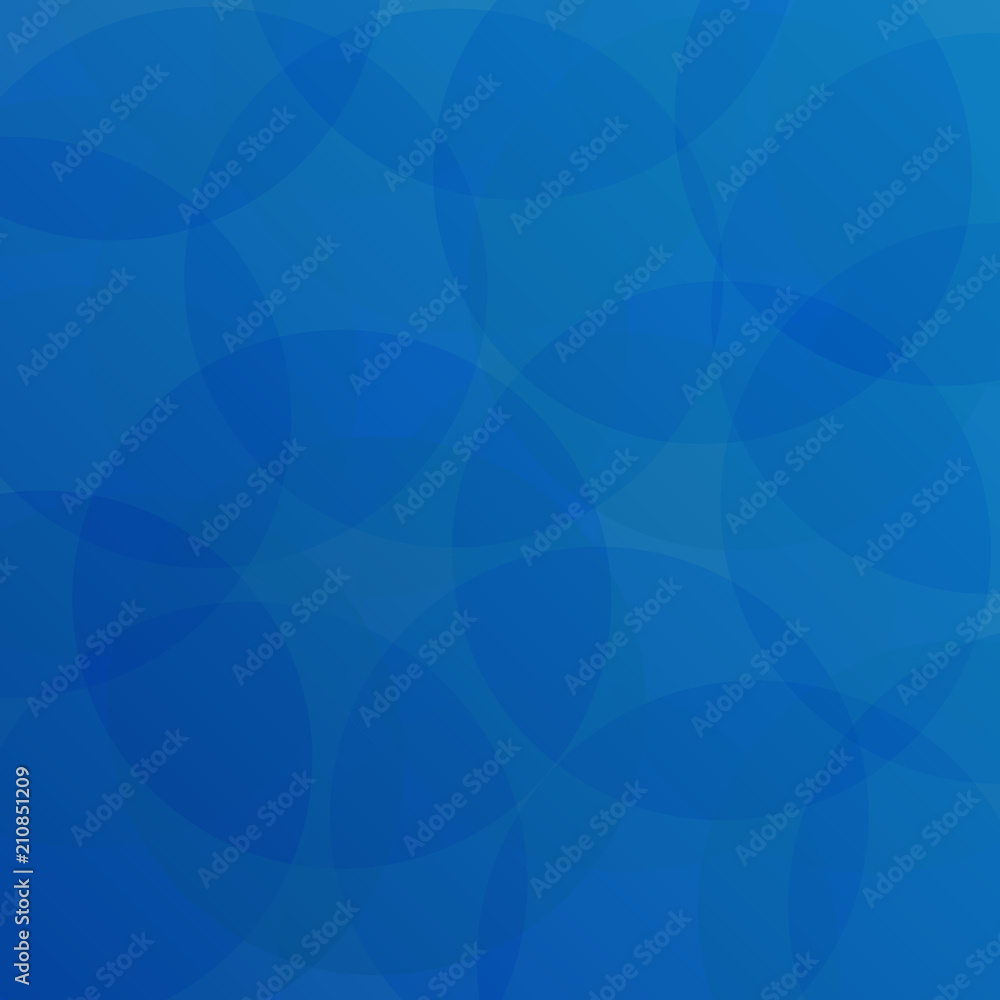 Fototapeta premium Abstract of blue circle pattern background.