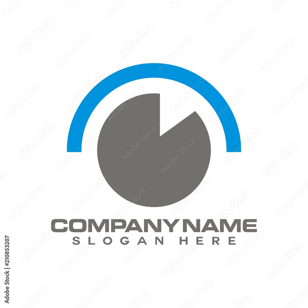 Abstract simple eye logo design template vector illustration Abstract simple eye logo design template vector illustration