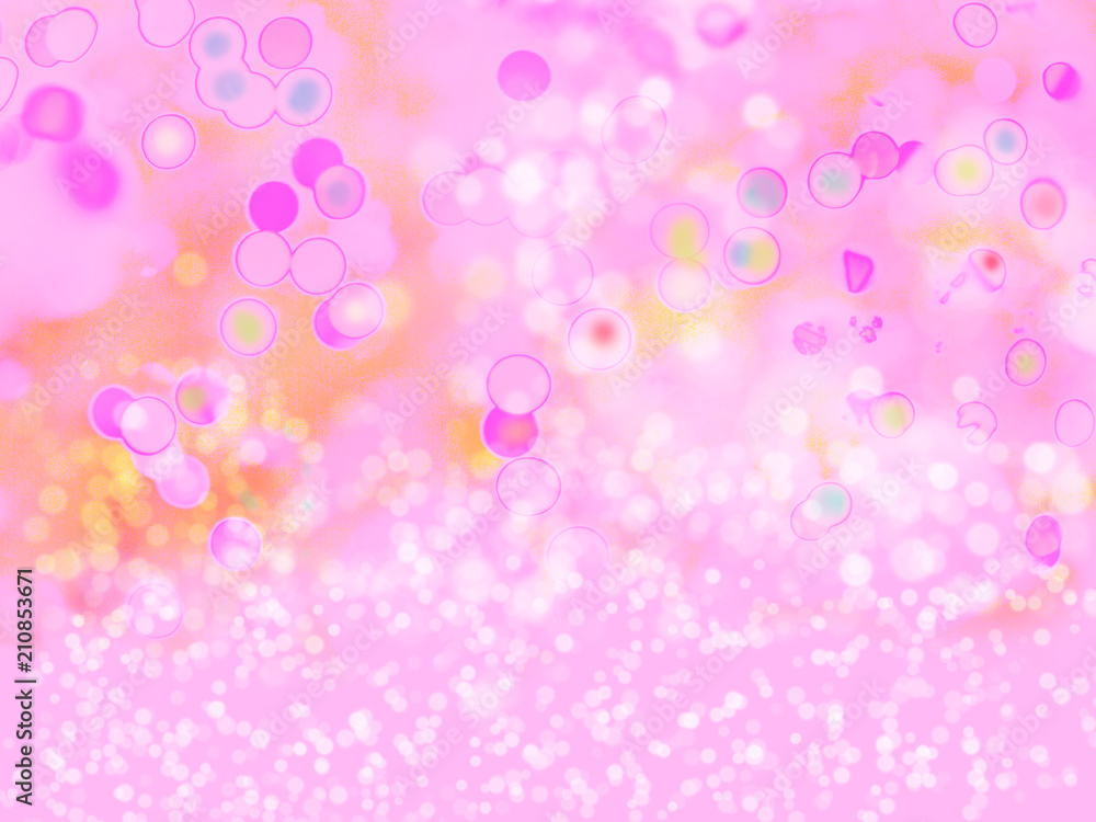 Bokeh Hintergrund in pink