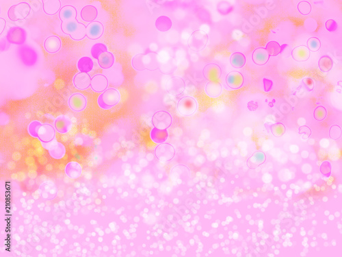 Bokeh Hintergrund in pink