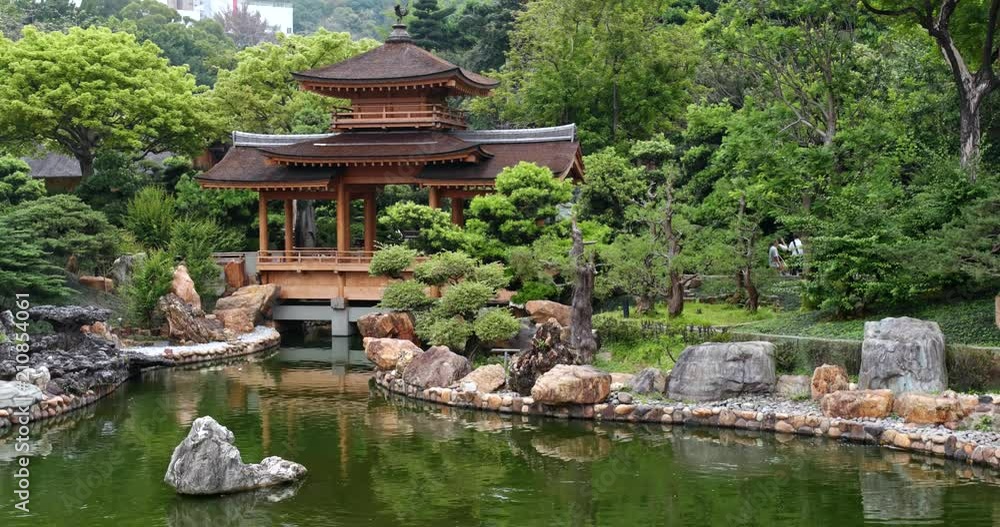 Chi Lin Nunnery in Hong Kong Chi Lin Nunnery in Hong Kong