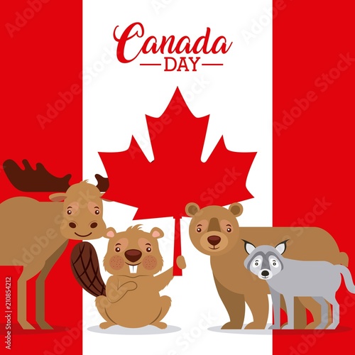 canada day card photo