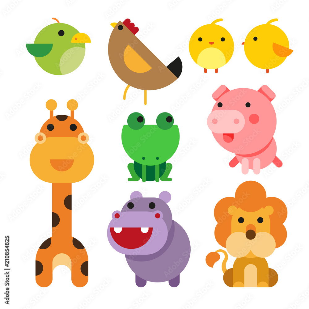 animals character design animals character design