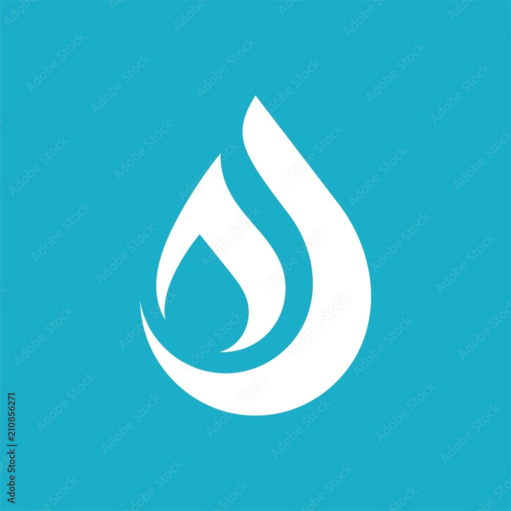 oil, gas and water drop logo design template designed based in vector format oil, gas and water drop logo design template designed based in vector format