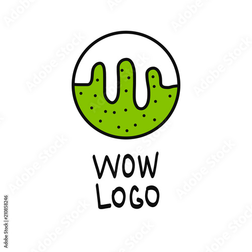 Fotografija Slime illustration logo