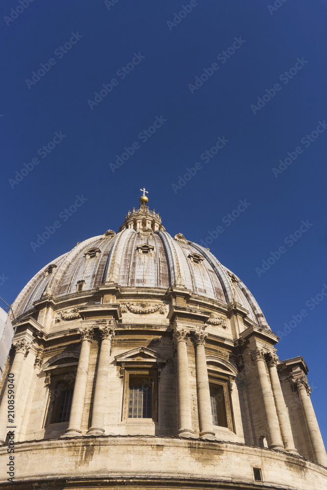 St Peter's basilica in Vatican City, Rome