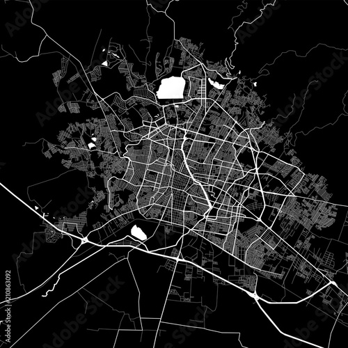 Area map of León, Mexico
