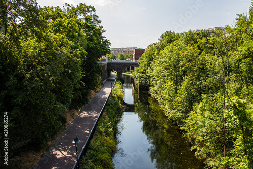 Wasserstadt Leipzig Fahrradfahren und Wohnen zwischen Karl Heine Kanal und Leipziger Hafen
