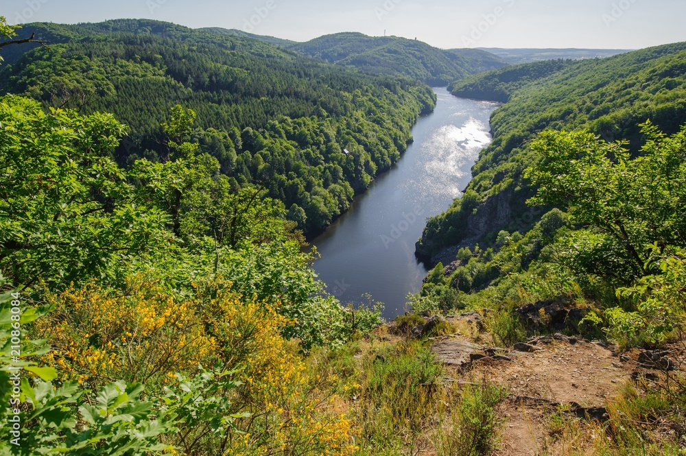 Fototapeta premium View of river