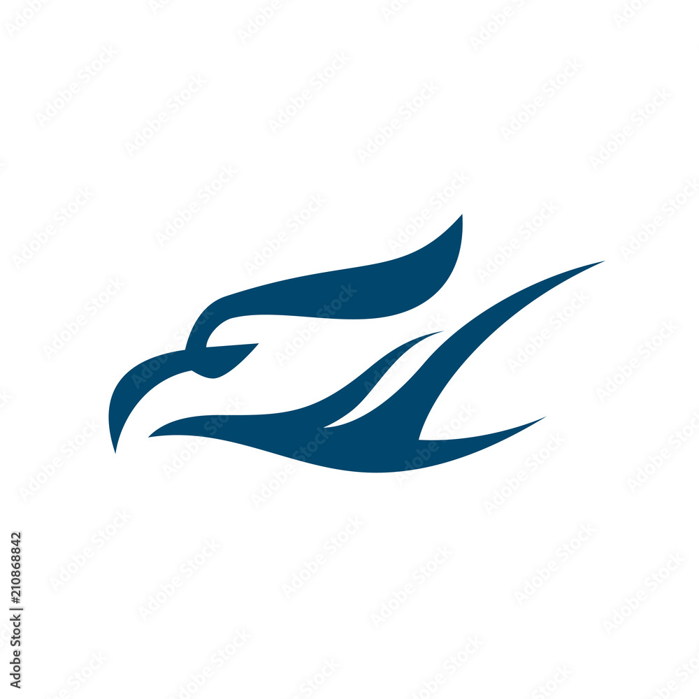 Eagle Logo Vector Abstract