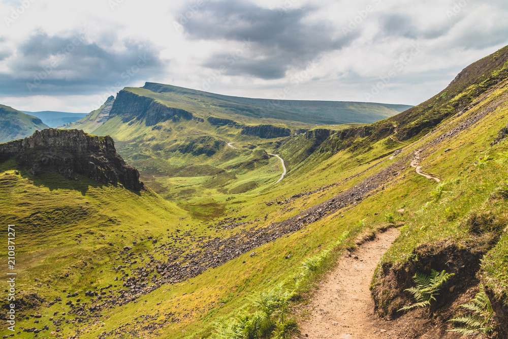 The paths of Quiraing