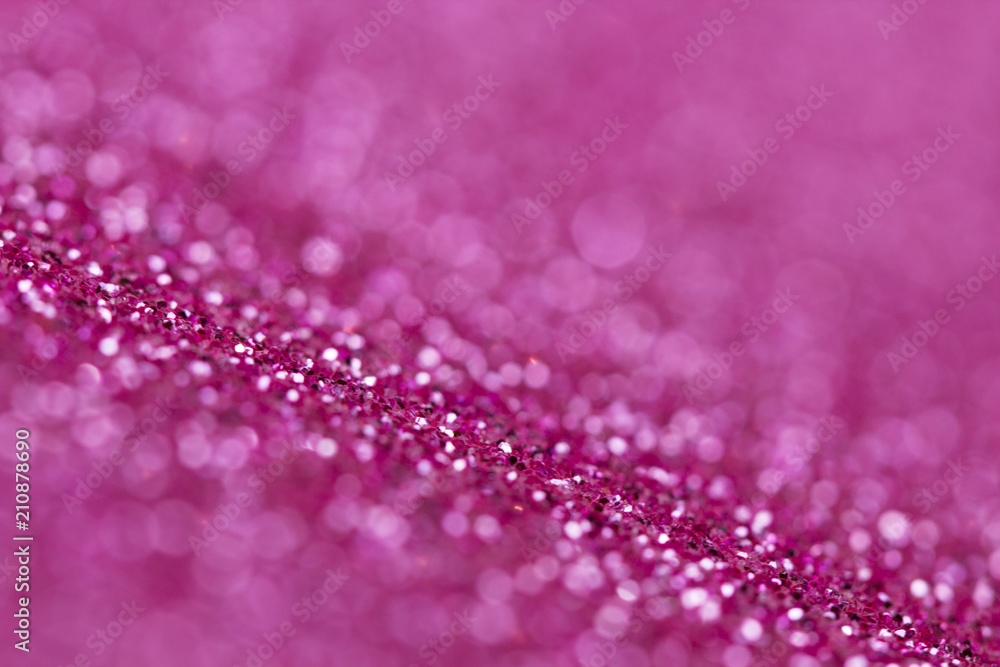 Pink glitter texture close up macro. Abstract sparkle background. Pink glitter texture close up macro. Abstract sparkle background.