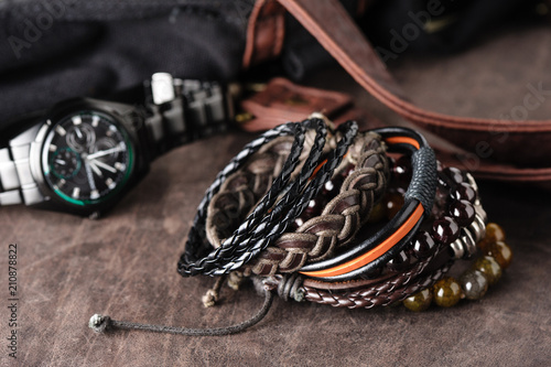 leather bracelets for men