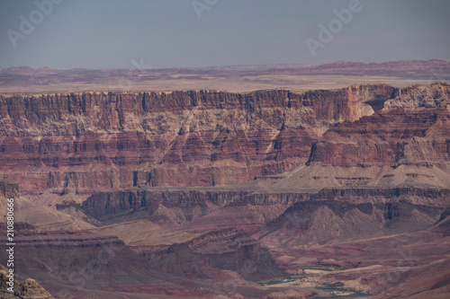 View of the Colorado River from Grandview Trail into the Grand Canyon, Arizona, USA © Martina
