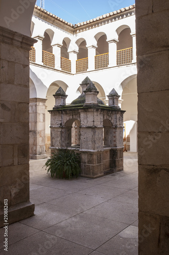 Convent of San Antonio Courtyard, currently Town Cultural Centre of Almendralejo, Spain