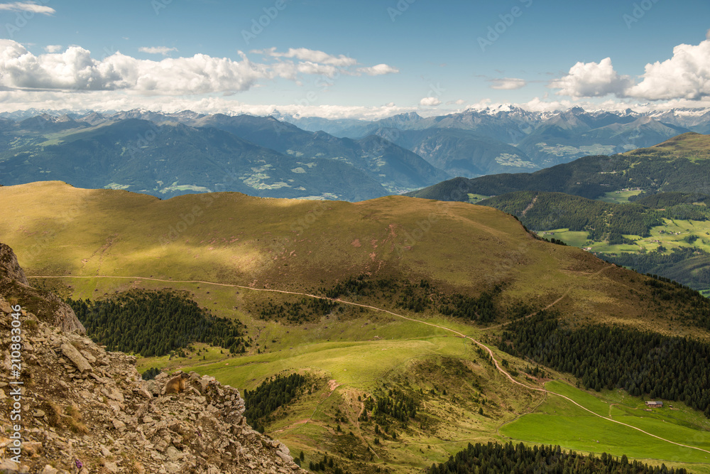 Fototapeta premium Gardena Valley, Italy