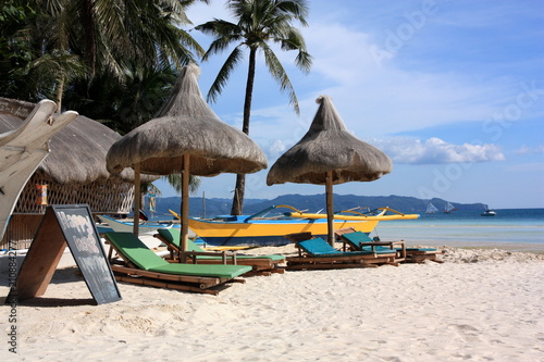 Resort on Boracay beach, Philippines © Witold