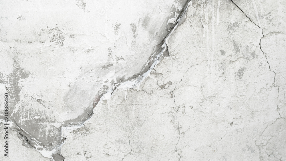 Fototapeta premium White Plaster Wall Texture. Empty Bright Plaster Background