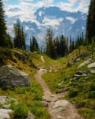 Jumbo Pass hiking trail, British Columbia, Canada