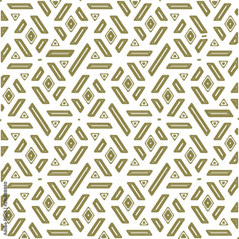 abstract seamless green tiles in vector