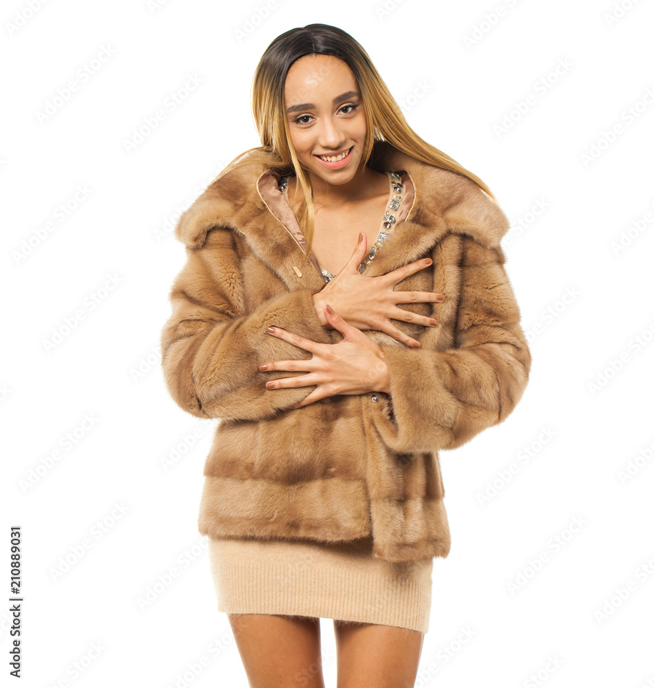 Portrait of sensual young african woman Portrait of sensual young african woman