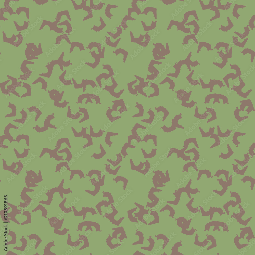 Camo background in green and brown colors Camo background in green and brown colors